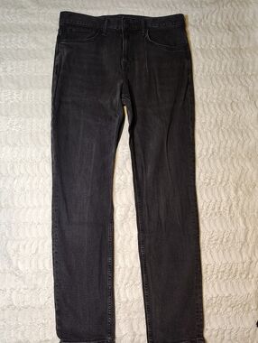 H&M Men's Skinny Jeans in Washed Black